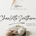 Charlotte Southern Script Font