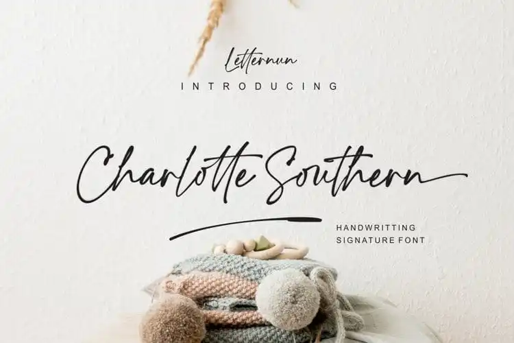 Charlotte Southern Script Font