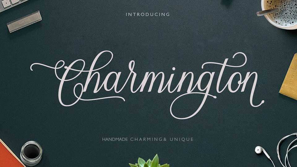 Charmington Script Font › Fontesk