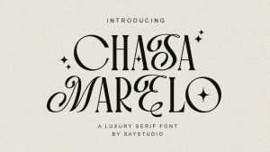 Chasa Marelo Font › Fontesk