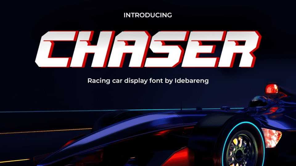 Chaser Font › Fontesk