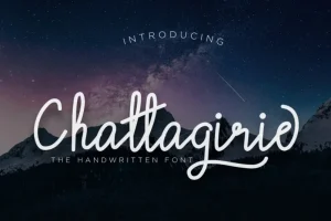Chattagirie - Handwritten Font