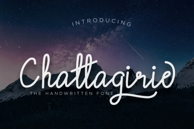 Chattagirie - Handwritten Font