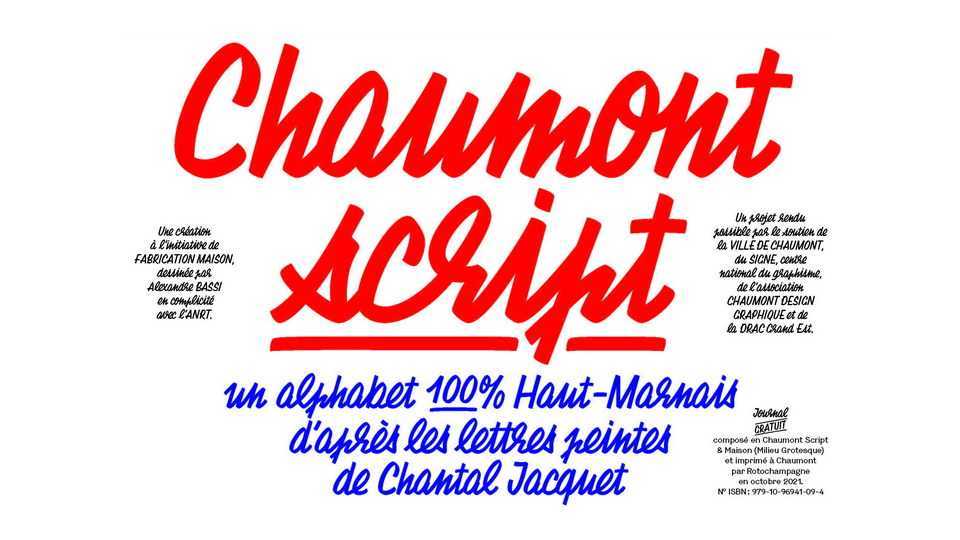 Chaumont Script Font › Fontesk