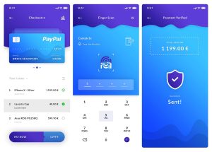Checkout and Payment Verification App Templates (PSD)