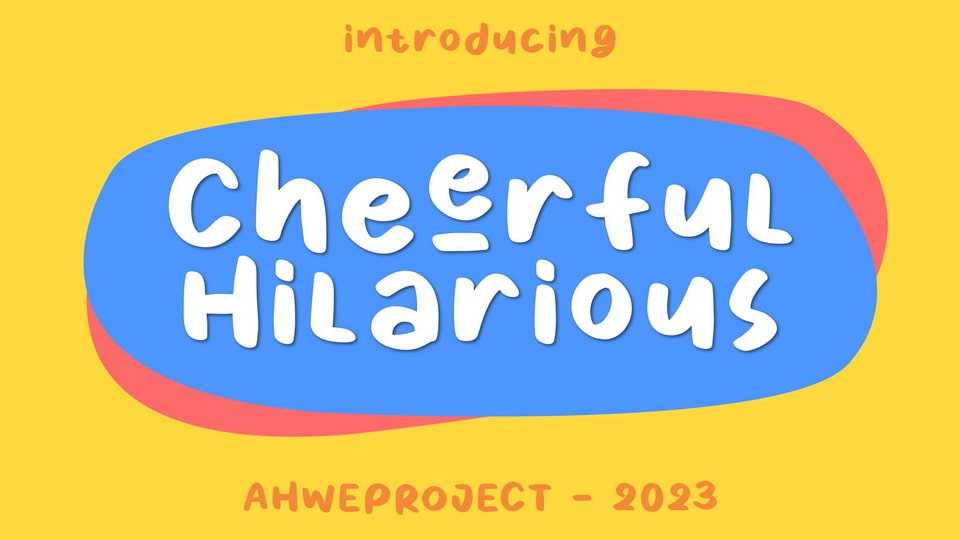 Cheerful Hilarious Font › Fontesk