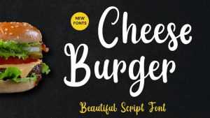 Cheese Burger Font › Fontesk
