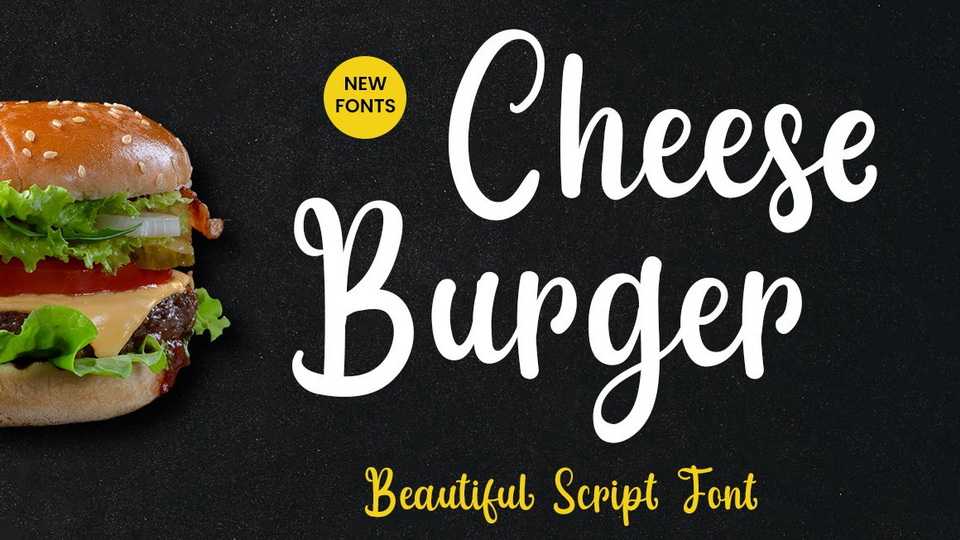 Cheese Burger Font › Fontesk