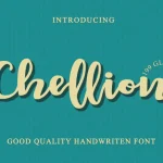 Chellion Script Font