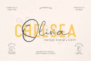 Chelsea Olivia Font Duo