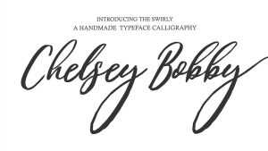Chelsey Bobby Font › Fontesk