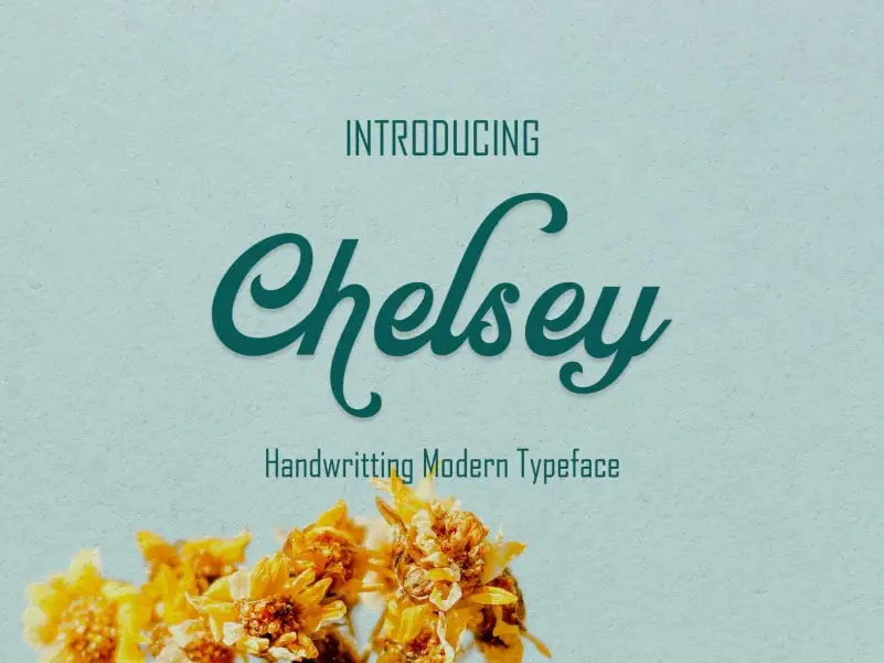 Chelsey Script Font
