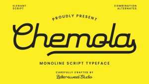Chemola Font › Fontesk