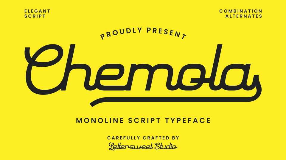 Chemola Font › Fontesk