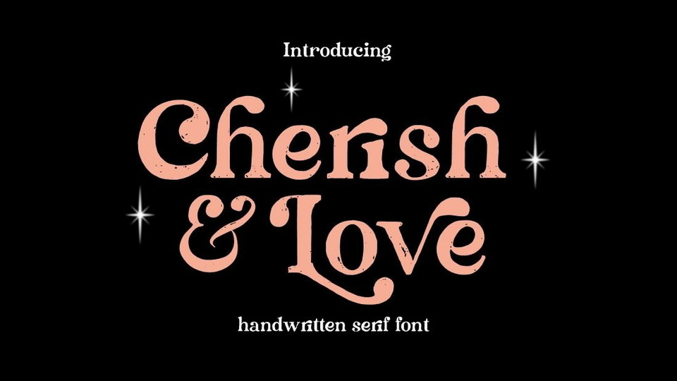 Cherish & Love Font › Fontesk