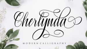 Cherlynda Script Font › Fontesk