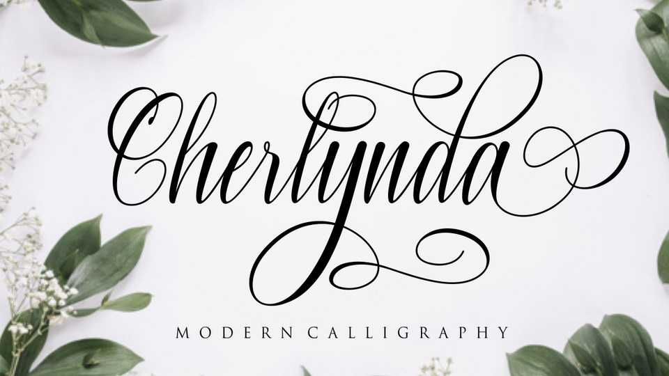 Cherlynda Script Font › Fontesk