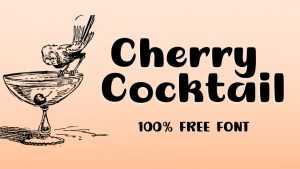 Cherry Cocktail Font › Fontesk
