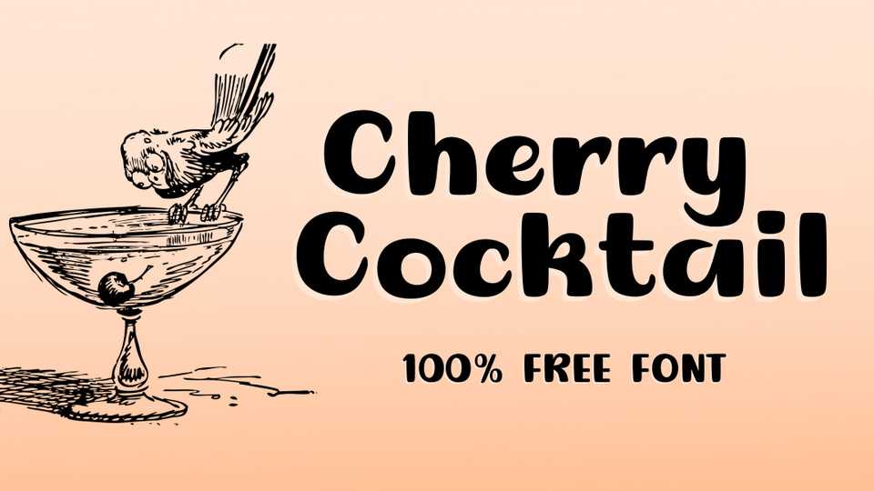 Cherry Cocktail Font › Fontesk