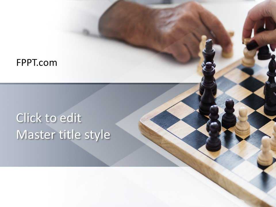Chess Game PowerPoint Template