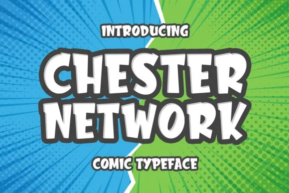 Chester Network - Comic Font