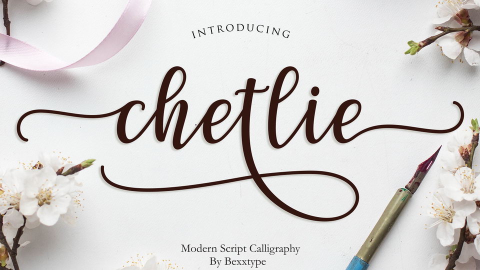 Chetlie Script Font › Fontesk