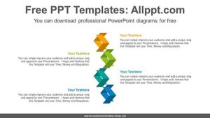 Chevron Arrow list PowerPoint Diagram