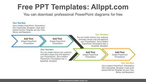 Chevron arrow PowerPoint Diagram Template