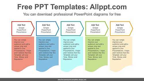 Chevron Arrows PowerPoint Diagram