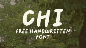Chi Font › Fontesk