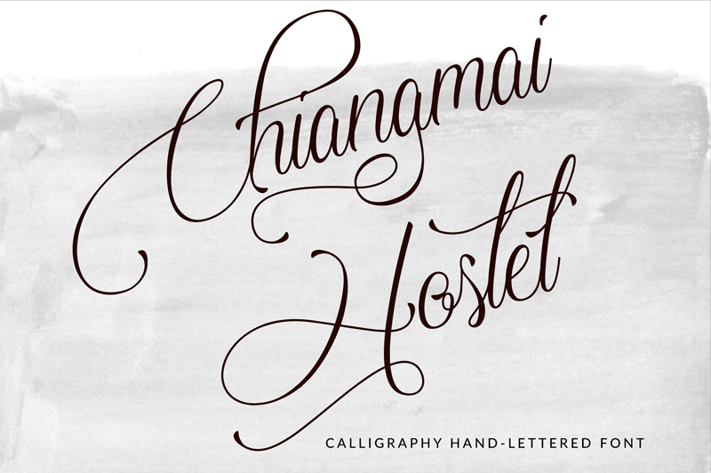 Chiangmai Hostel Font