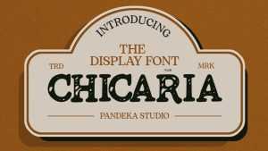 Chicaria Font › Fontesk