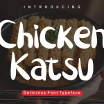 Chicken Katsu Font - Fonte Grátis Chicken Katsu Font