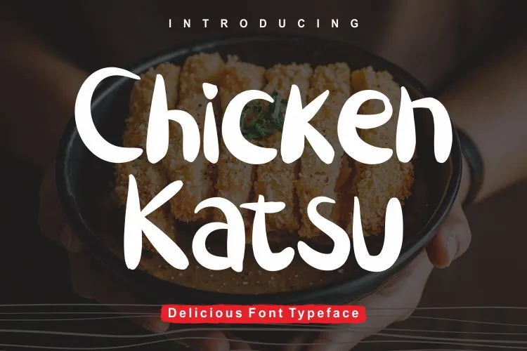 Chicken Katsu Font