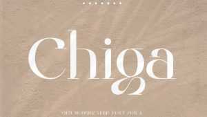 Chiga Font › Fontesk