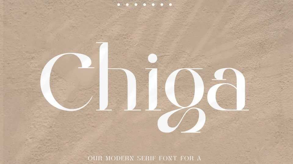 Chiga Font › Fontesk