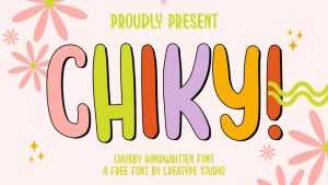 Chiky Font › Fontesk