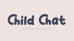Child Chat Font › Fontesk