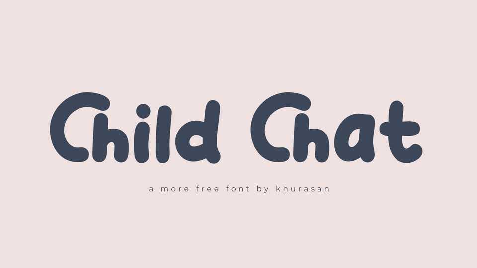 Child Chat Font › Fontesk
