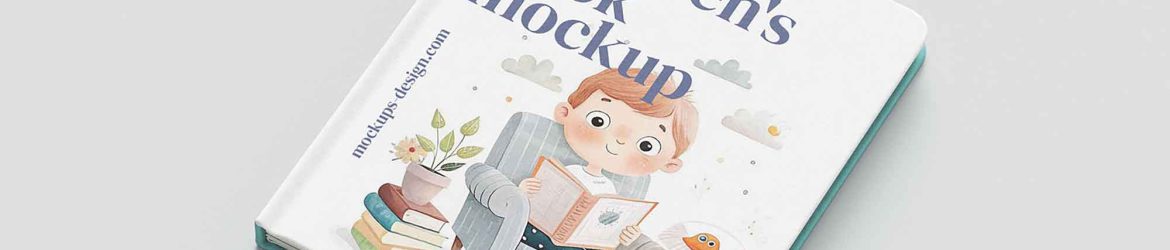 Children’s Book Mockup