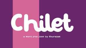 Chilet Font › Fontesk