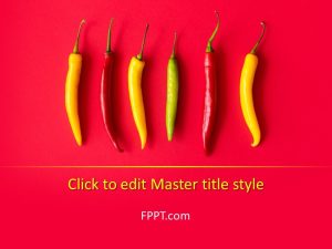 Chili Peppers PowerPoint Template