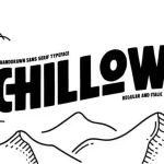 Chillow Display Font - Fonte Grátis Chillow Display Font