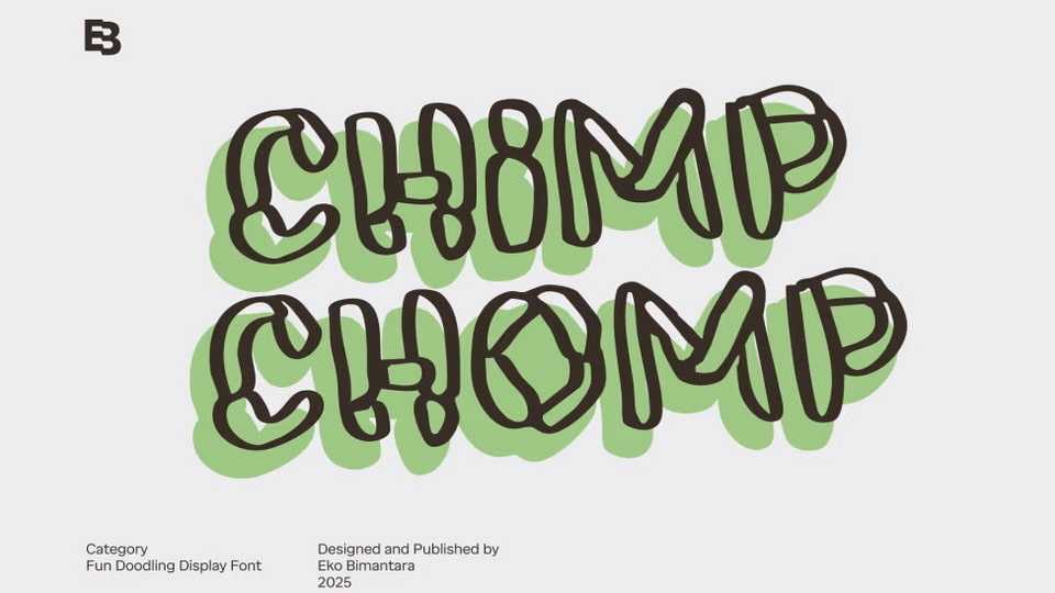 Chimp Chomp Font › Fontesk