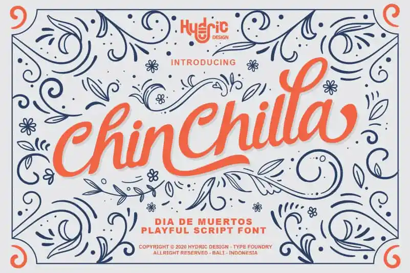 Chinchilla Script Font