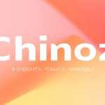 Chinoz Display Font Family › Fontesk