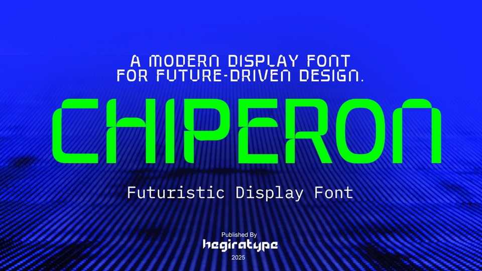 Chiperon Font › Fontesk