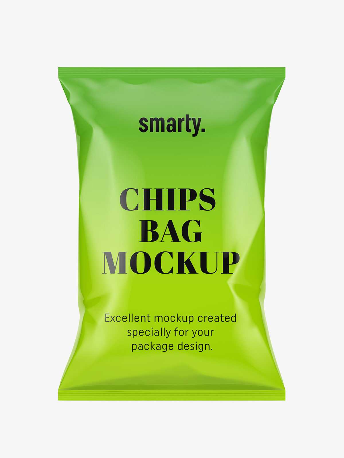 Chips bag mockup