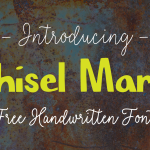 Chisel Mark Font