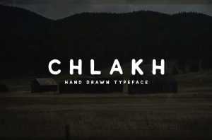 Chlakh Free Font